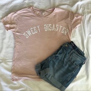 Forever 21 Sweet Disaster Tee